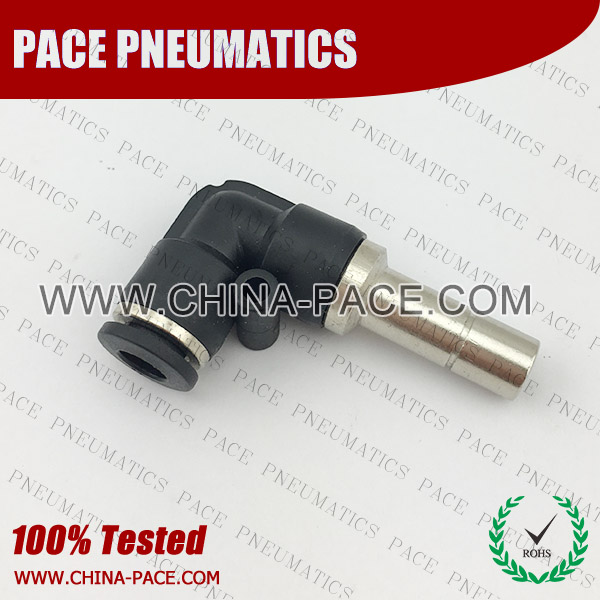 PWJ,Pneumatic Fittings with npt and bspt thread, Air Fittings, one touch tube fittings, Pneumatic Fitting, Nickel Plated Brass Push in Fittings